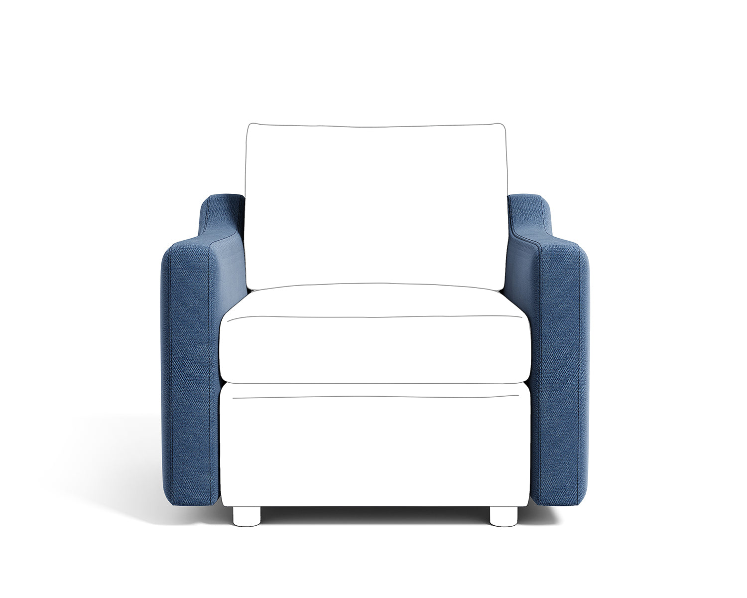 RUBIK I  Backrest & Headrest & Seat & Ottoman & Armrest & Back Cushion