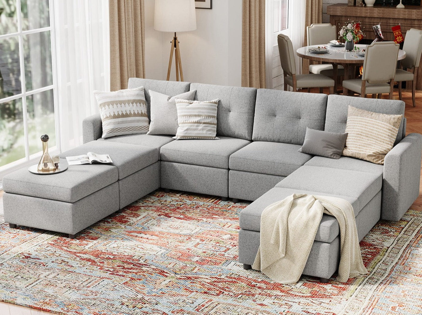 Laverty 4 piece discount sectional