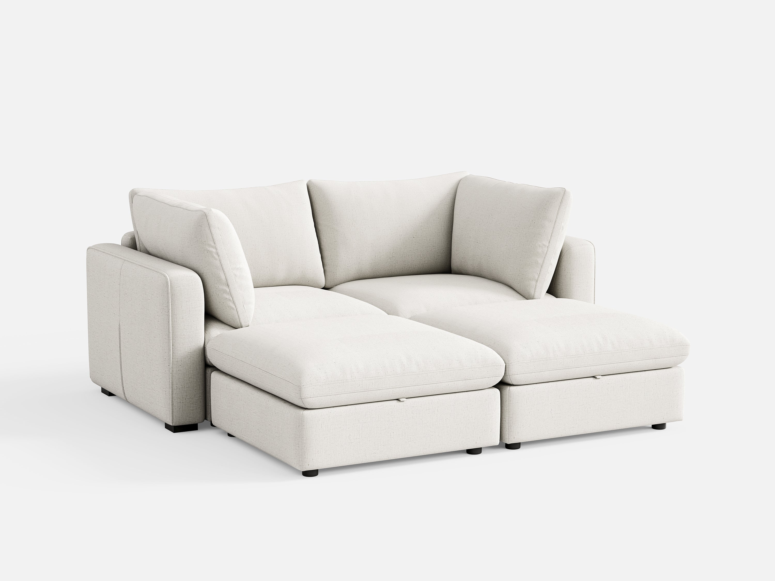 RUBIK I Modular Sofa with Storage - LINSY HOME