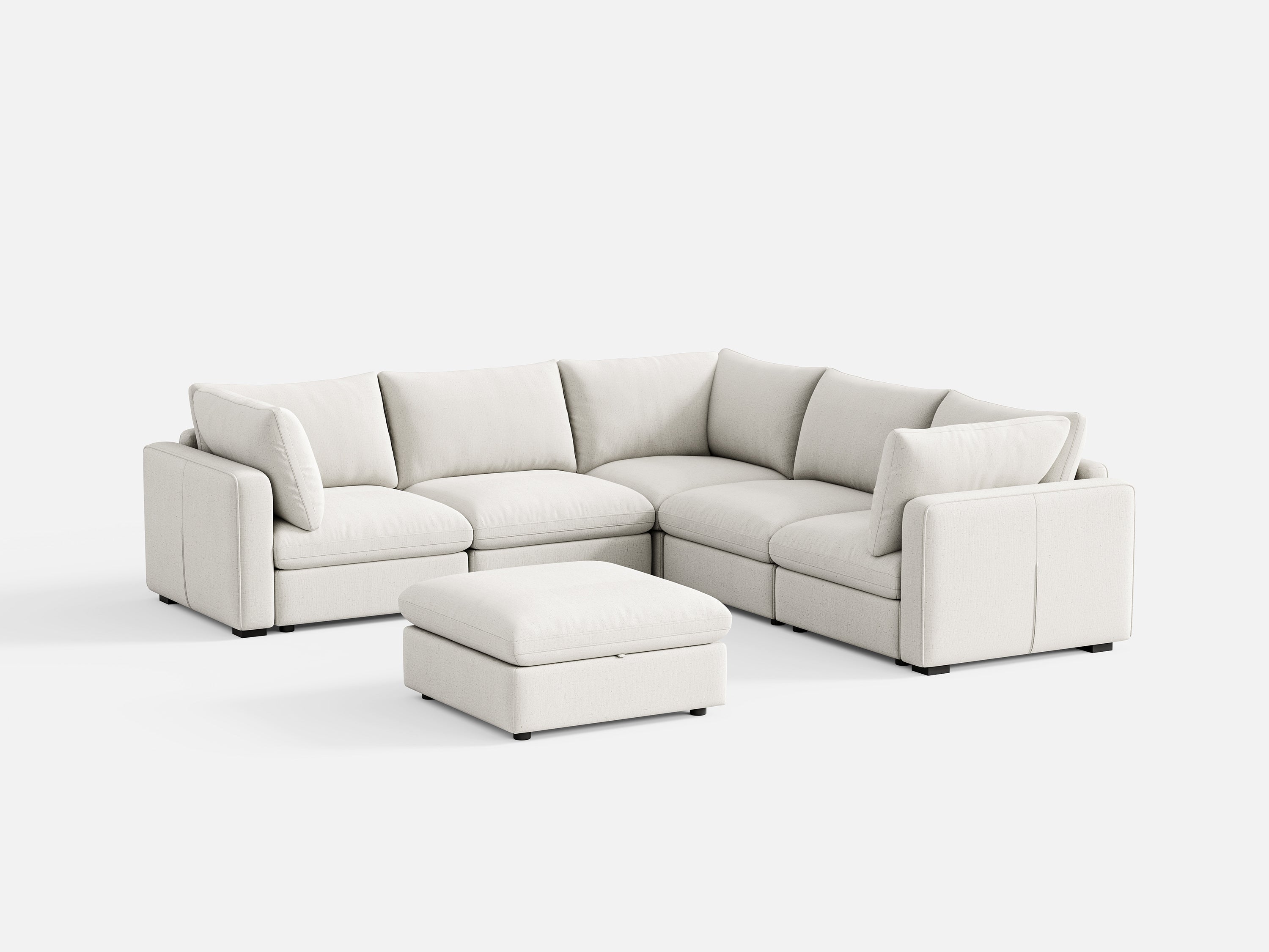 RUBIK I Modular Sofa with Storage - LINSY HOME