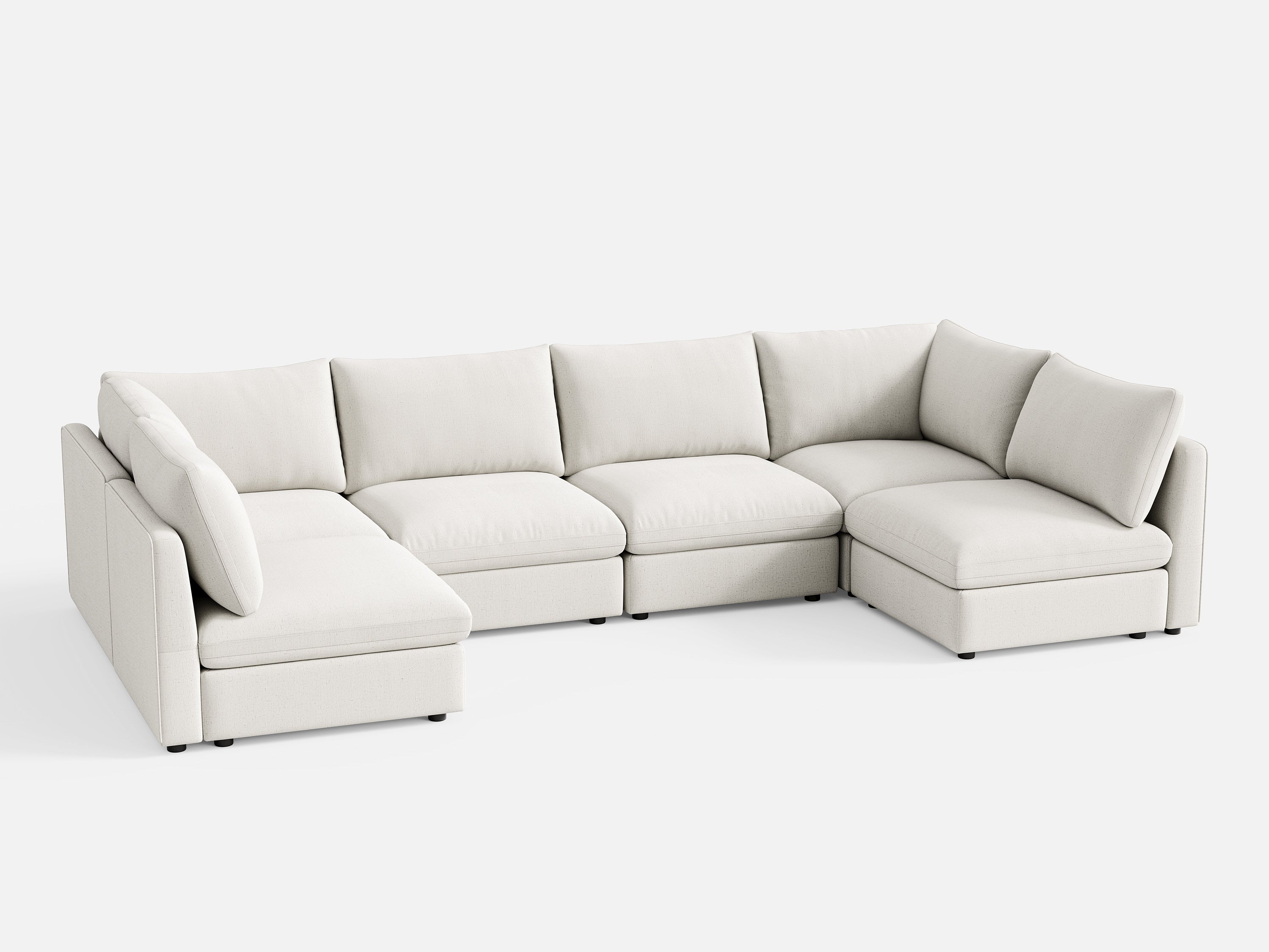 RUBIK I Modular Sofa with Storage - LINSY HOME