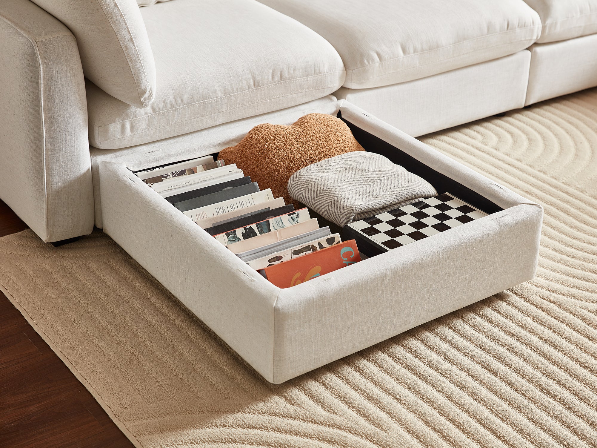 RUBIK V Storage Ottoman